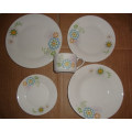 Haonai 20 pieces dinner set ceramic dinnerware set round dinner set with customized design